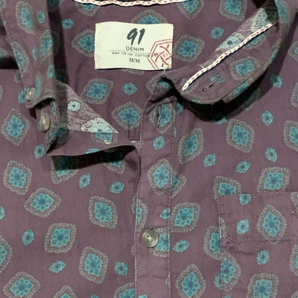 CottonOn Men’s 91 Short Sleeve Shirt, Size M - Picture 2 of 2